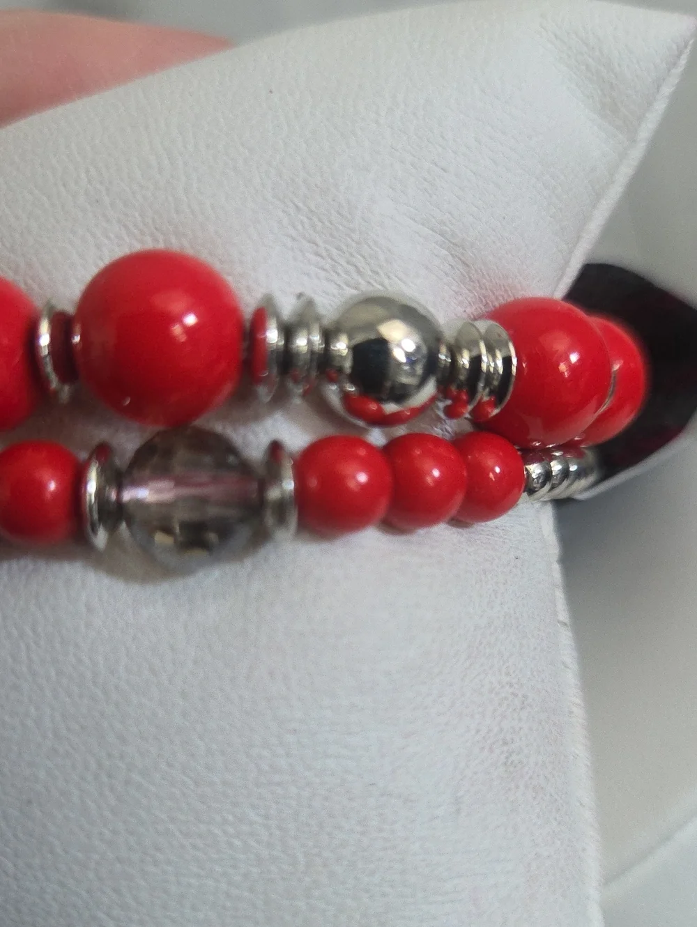 Paparazzi Colorful Collisions Red Bracelet NWT